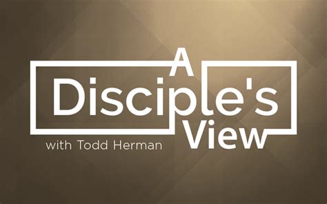 a disciple's view afr.